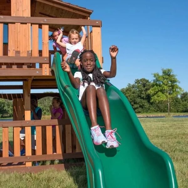 Woodridge Elite All Cedar Wooden Swing Set - Image 4